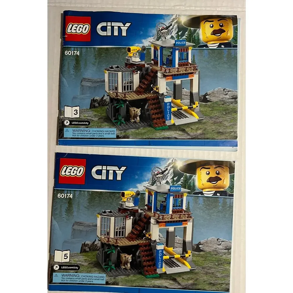 LOT of LEGO CITY Instruction Manuals ONLY (no legos) Lot #7
